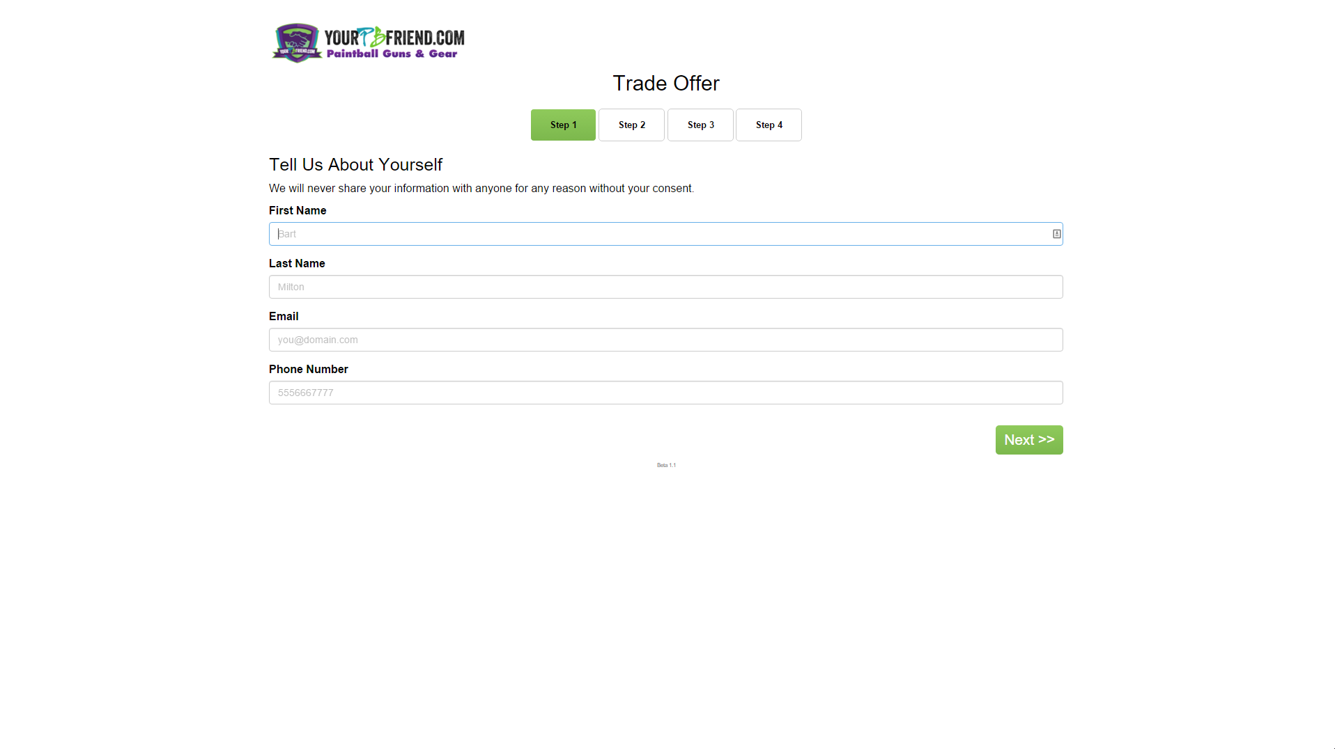 Trade-In Program screenshot